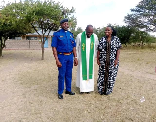 Joy after the service